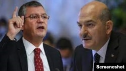 CHP Grup Başkanvekili Özgür Özel ve İçişleri Bakanı Süleyman Soylu