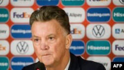 Huấn luyện viên đội tuyển Hà Lan Louis van Gaal.