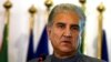 FILE - Pakistan's new Foreign Minister Shah Mehmood Qureshi listens during a news conference at the Foreign Ministry in Islamabad, Pakistan, Aug. 20, 2018. 