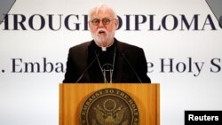 Tổng Giám Mục Paul Richard Gallagher, Ngoại trưởng Tòa Thánh Vatican.