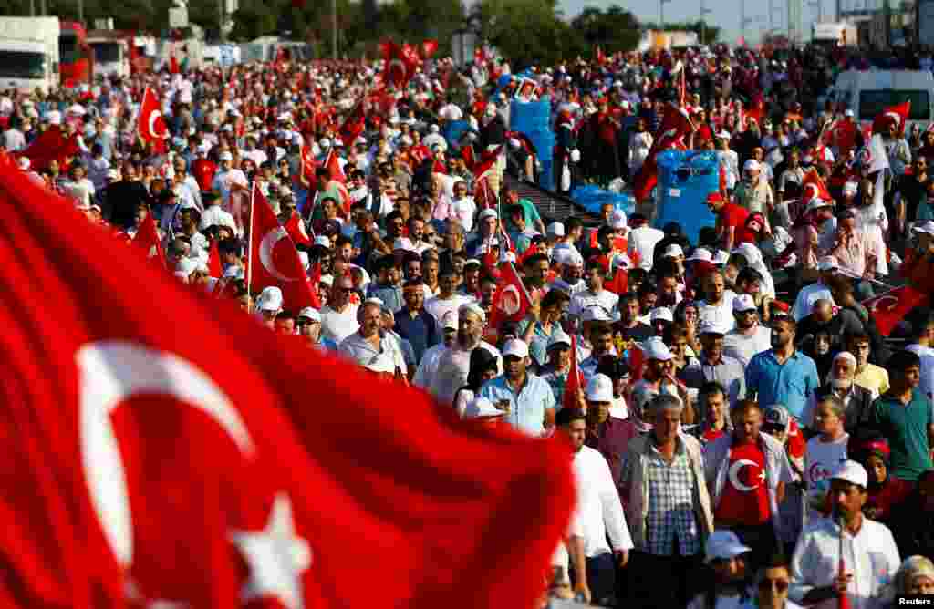 15 Temmuz Demokrasi ve Milli Birlik Günü Yürüyüşü