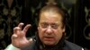 Nawaz Sharif, leader of Pakistan's largest opposition party, gestures during a media conference in Islamabad, Pakistan, in this Jan. 4, 2011 file photo.