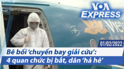 Bê bối ‘chuyến bay giải cứu’: 4 quan chức bị bắt, dân ‘hả hê’ | Truyền hình VOA 1/2/22