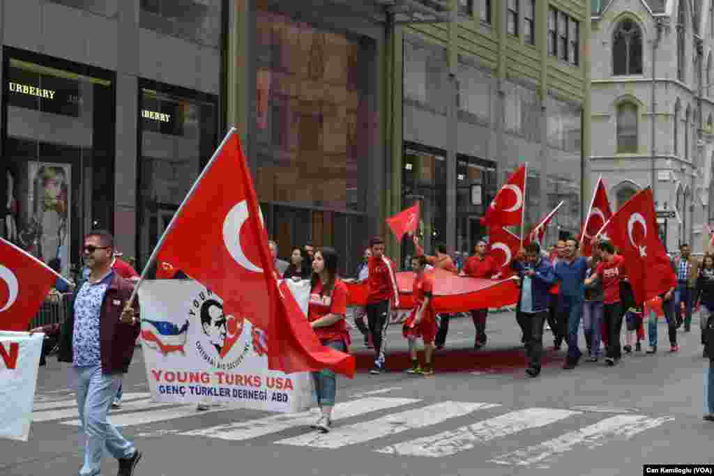 New York'ta Türk Günü Yürüyüşü (21 Mayıs 2016, Cumartesi)