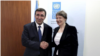 Kalkınma Bakanı Cevdet Yılmaz, UNDP Başkanı Helen Clark ile